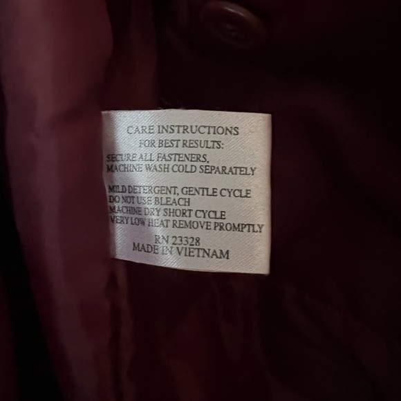 Forecaster of Boston Cranberry Coat - Picture 6 of 6